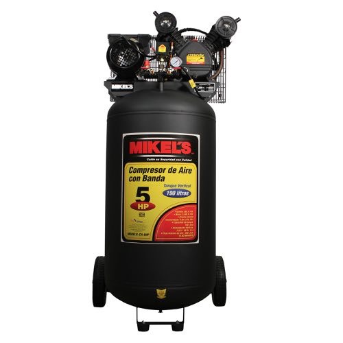 COMPRESOR DE AIRE 5 HP CON BANDA /1200 rpm